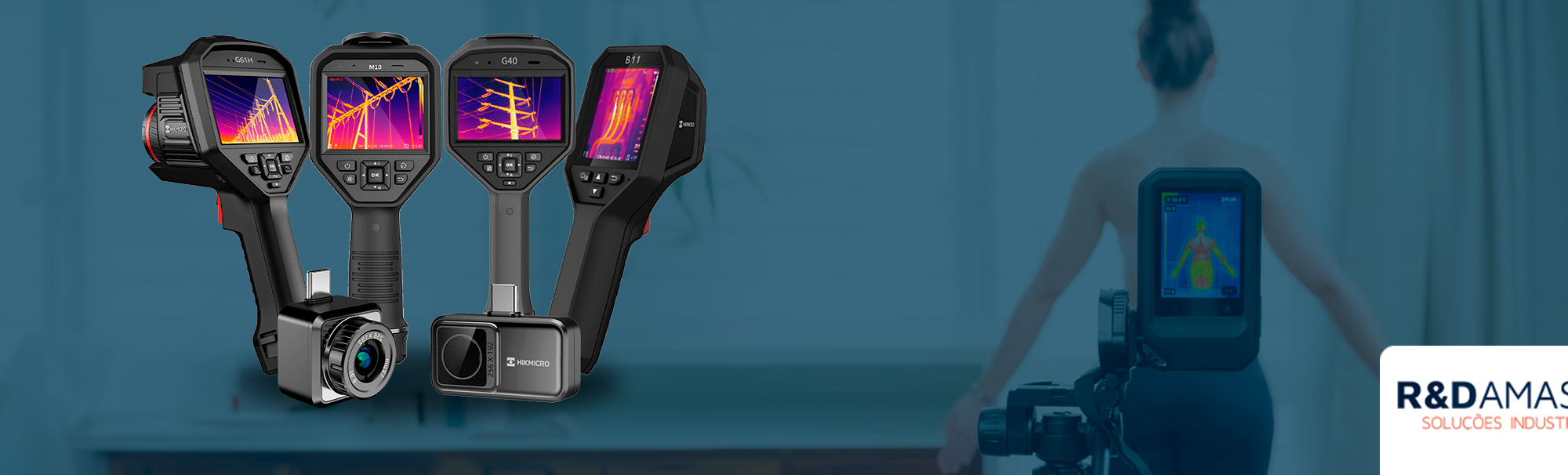 Saiba como escolher câmeras termográficas industriais para centros hospitalares com a R&Damasco. Tecnologia, precisão e segurança em diagnósticos.