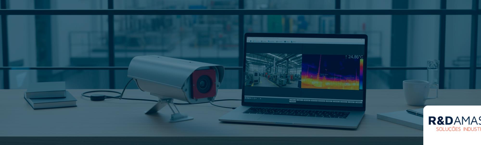 Câmera térmica: entenda como funciona, diferenças para sensores infravermelhos, benefícios e como escolher o modelo ideal para operações industriais.