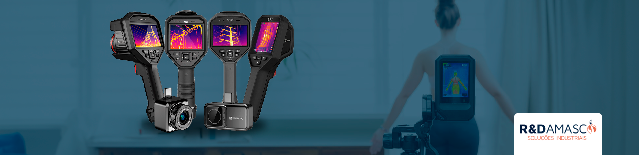 Saiba como escolher câmeras termográficas industriais para centros hospitalares com a R&Damasco. Tecnologia, precisão e segurança em diagnósticos.