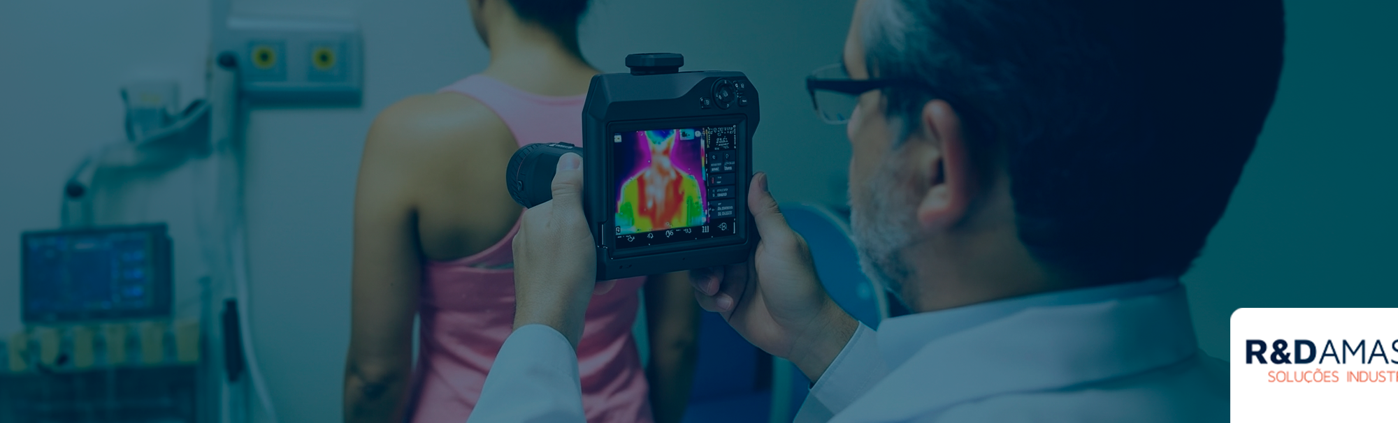 Tecnologia, aplicações, benefícios os motivos para escolher o aparelho das câmeras térmicas portáteis para clínicas avançadas.
