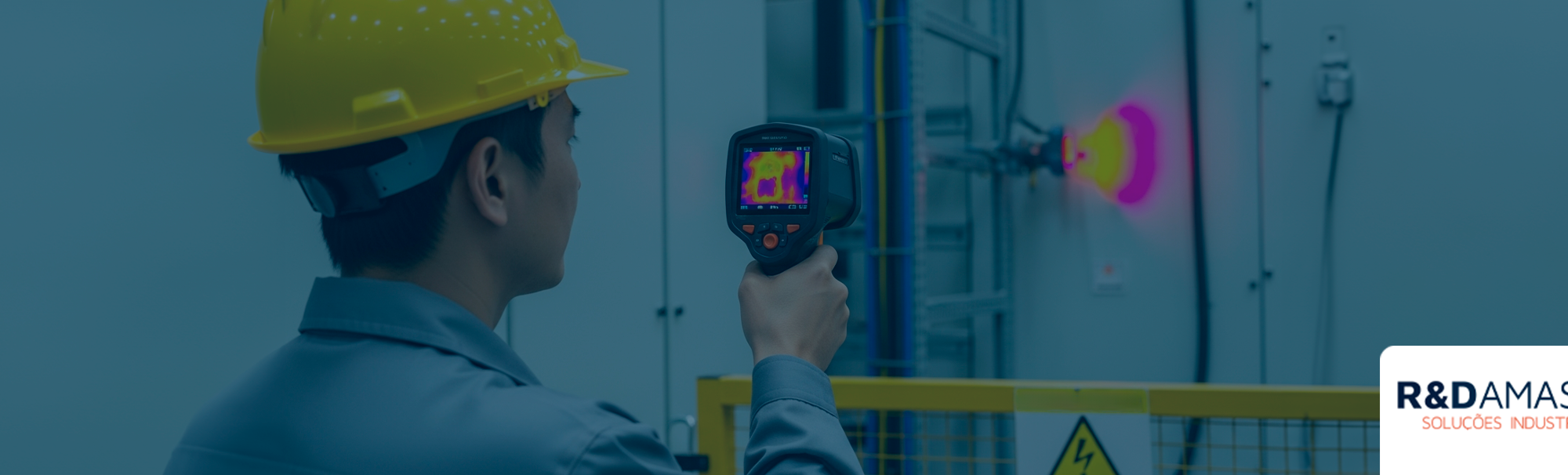 Descubra como a inspeção elétrica com termografia da R&Damasco aumenta a segurança, previne falhas e otimiza a manutenção industrial.