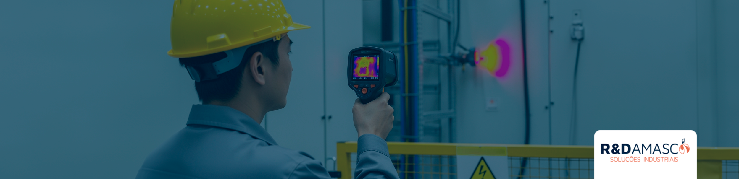 Descubra como a inspeção elétrica com termografia da R&Damasco aumenta a segurança, previne falhas e otimiza a manutenção industrial.