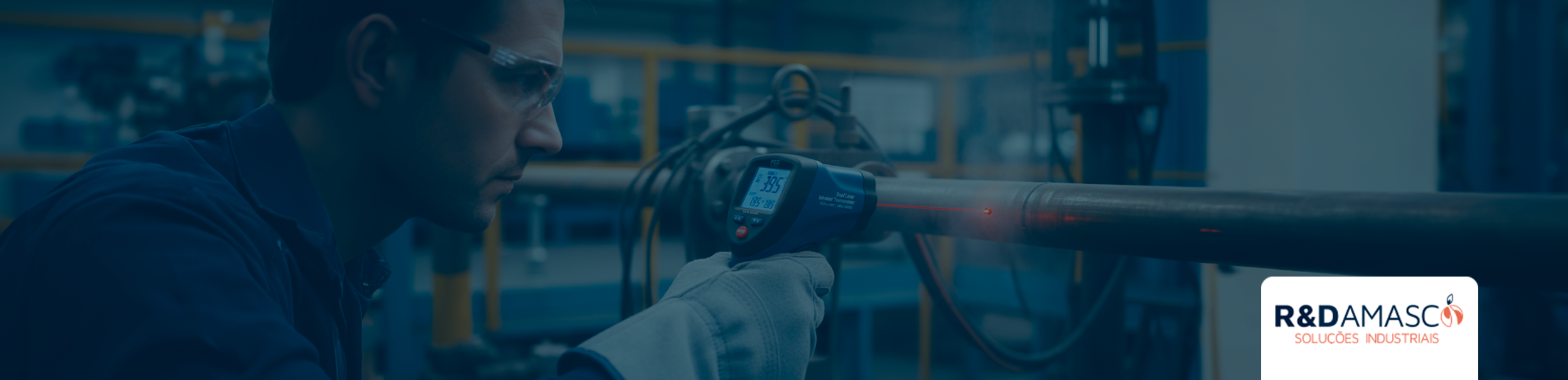 Descubra como o pirômetro óptico para medição de temperatura garante precisão, segurança e eficiência em processos industriais. Conheça a R&Damasco.