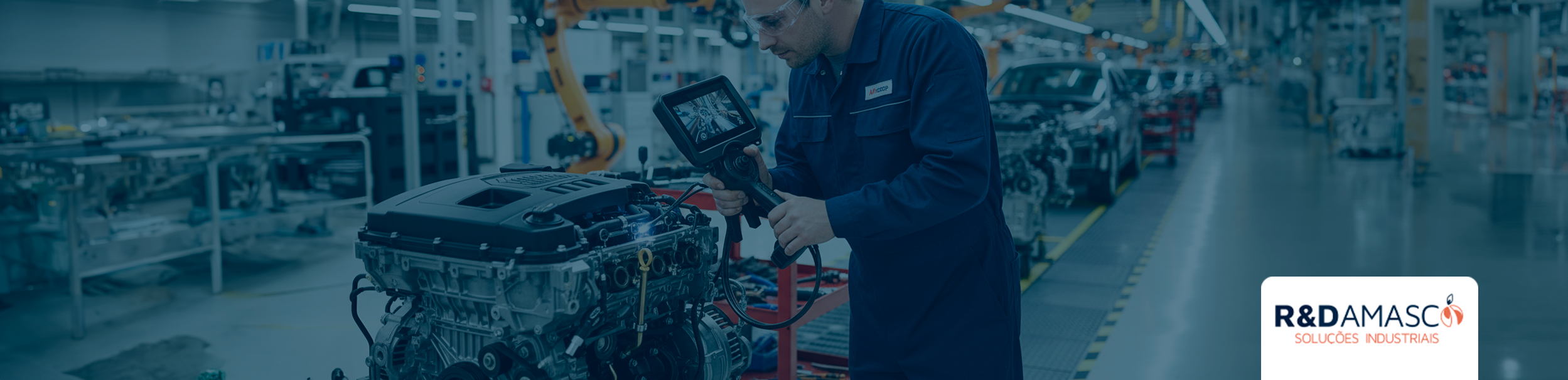 Conheça a inspeção interna de máquinas e motores e saiba como a videoscopia industrial contribui para aumentar a vida útil, segurança e produtividade dos equipamentos industriais.
