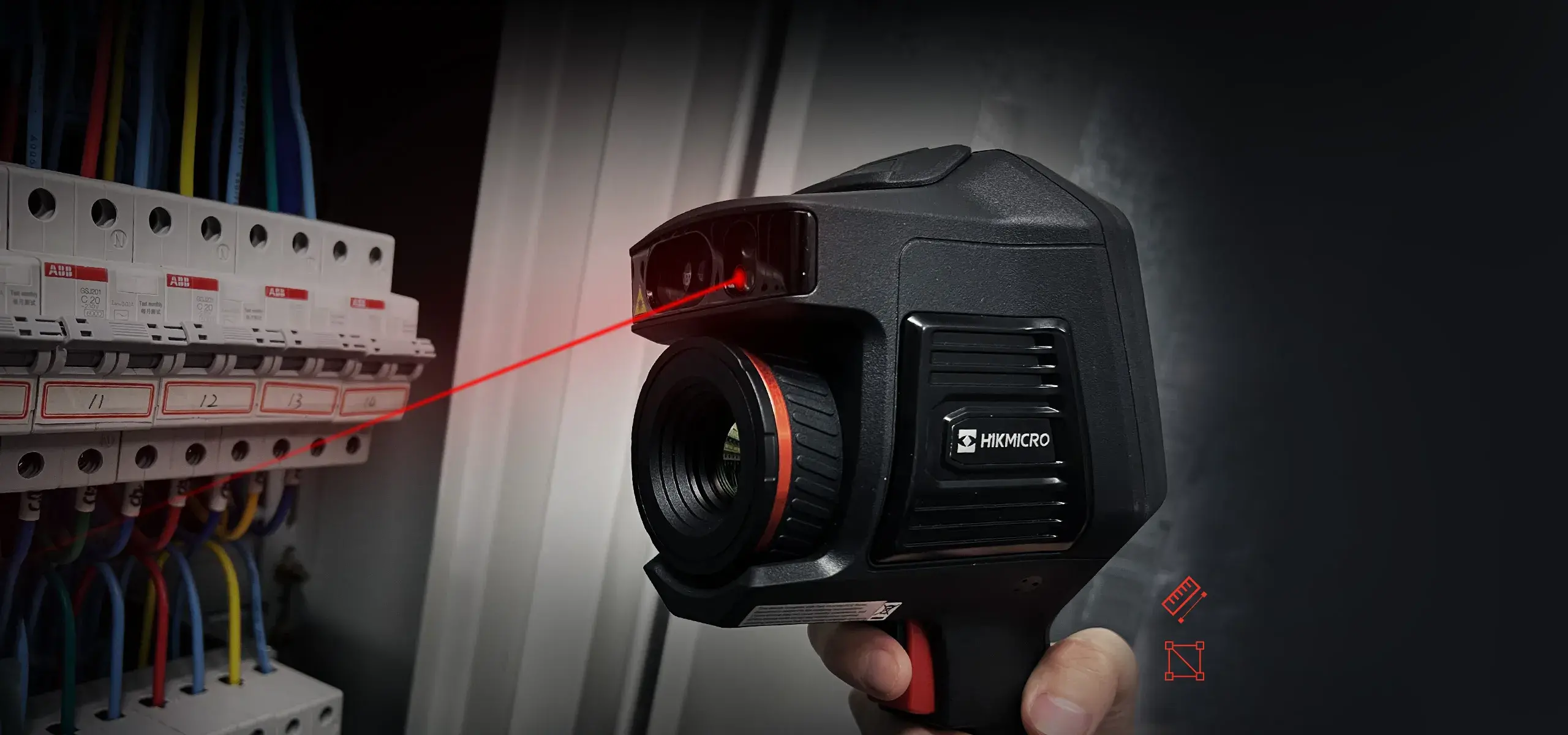 Câmera térmica portátil série Gx1 da HIKMICRO